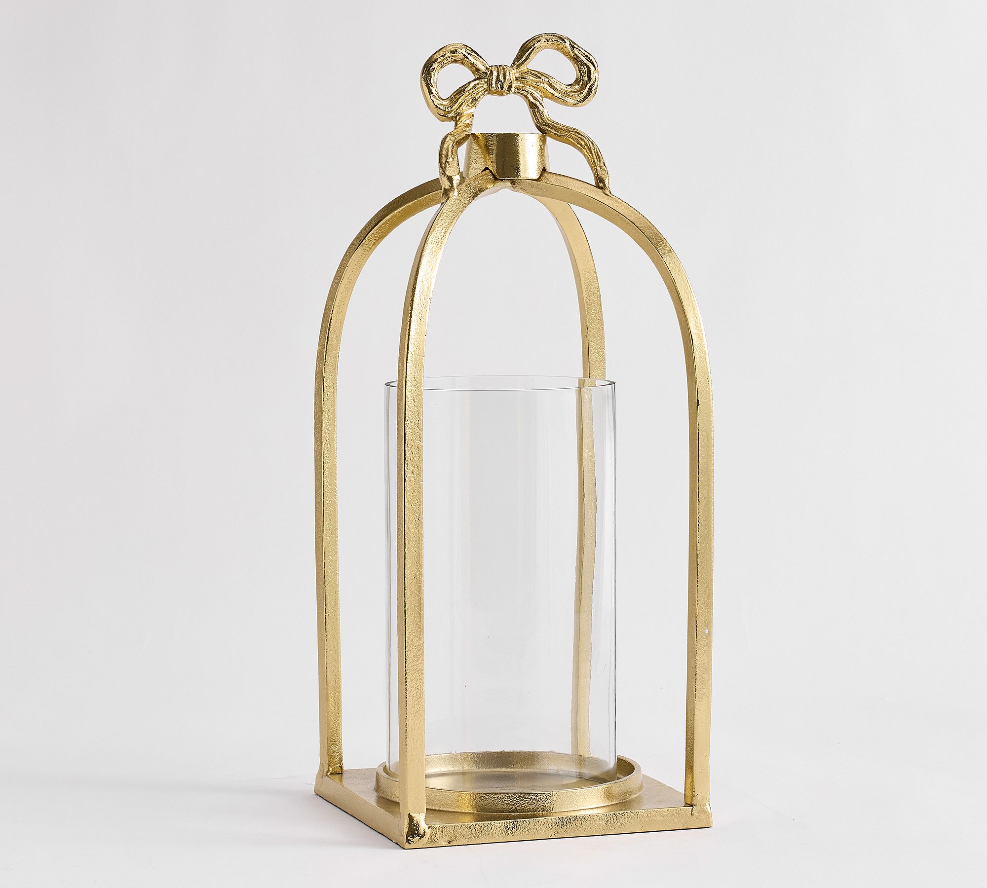LoveShackFancy Figural Brass Ribbon Lantern - thumbnail 2