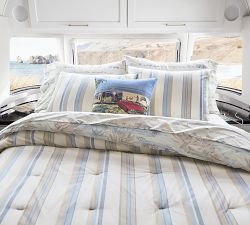 Airstream Vintage Photorealistic Pillow Cover