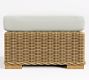Huntington  Wicker Outdoor Ottoman (27")