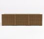 Huntington Wicker 4-Piece Slope-Arm Outdoor Sectional (95")