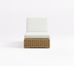 Huntington Wicker Outdoor Single Chaise Lounge