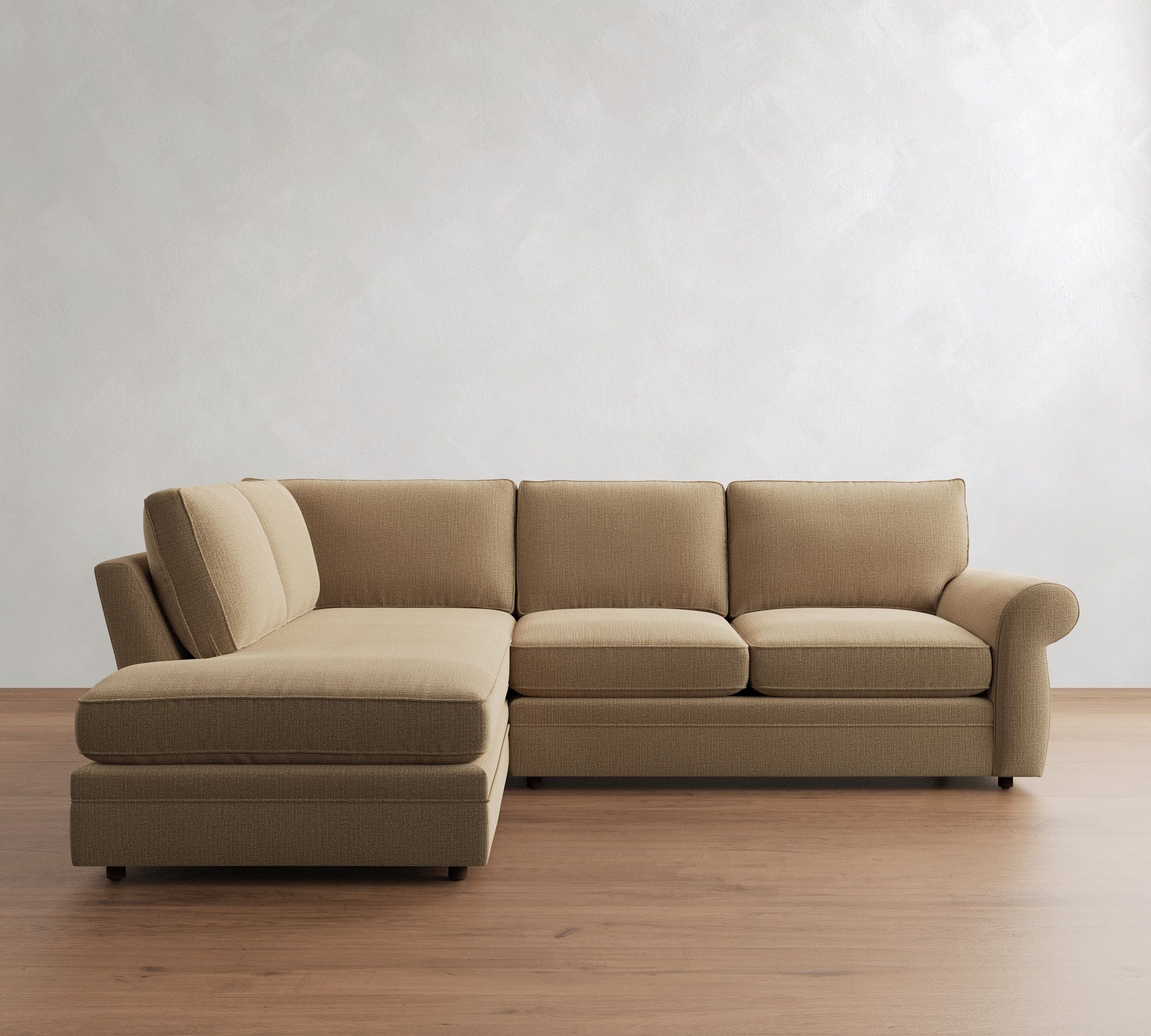 Pearce Roll Arm Deep Seat Return Bumper Sectional (119"&ndash;149") - thumbnail 2
