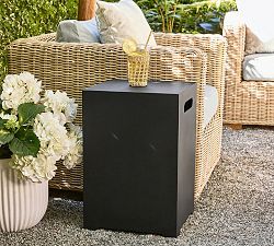 Asher Metal Square Propane Tank Storage Cover (15")