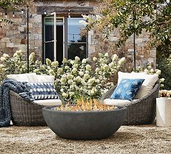 Blackwell Concrete Oval Propane Fire Pit (48" - 58")