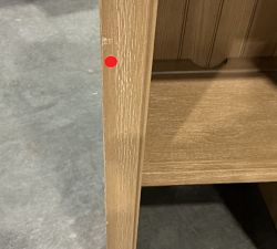 Open Box: Aubrey Modular Bookcase Hutch (18"W x 48"H) - Seadrift