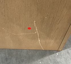 Open Box: Aubrey Modular Bookcase Hutch (18"W x 48"H) - Seadrift