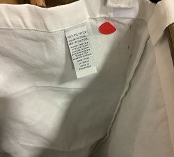 Open Box: Seagrass Handcrafted Divided Hamper - Gray Wash