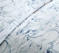 Stinson Wave Organic Cotton Duvet Cover