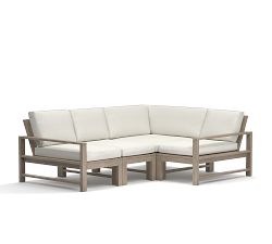 Indio Eucalyptus 4-Piece Outdoor Sectional (78")