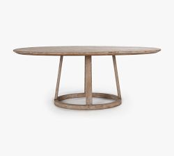 Lace Reclaimed Wood Oval Dining Table (48")