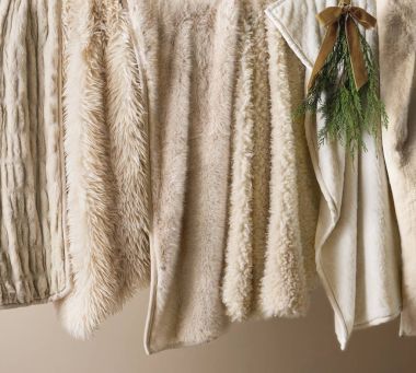 Faux Fur Pillows &amp; Throws