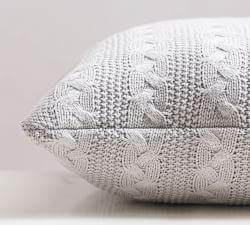 Evette Cable Knit Pillow