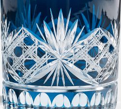 Antique Cut Cocktail Glasses - Set of 4