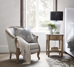 Chenille Hand-Knotted Fringe Throw