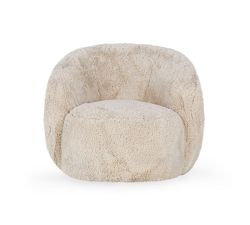 Lyra Upholstered Swivel Armchair