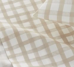 Open Box: Kipton Plaid Percale Sheet Set