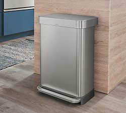 Simplehuman® Step Trash Can - Single Compartment