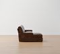 Turner Square Arm Leather Power Reclining Chaise Sectional (105"&ndash;117")