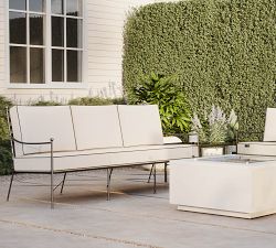 Bowie Metal Outdoor Sofa (52" - 76")