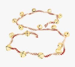 Jingle Bell Garland, 75"