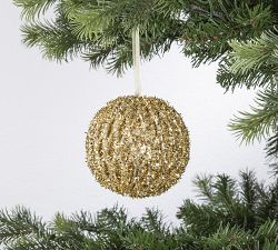 Shatterproof Gilded Gold Star Ornament Sets