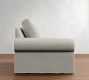 Build Your Own Big Sur Roll Arm Slipcovered Sectional
