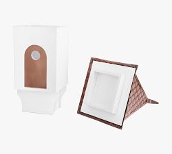 Cottage Copper Bird House Stake