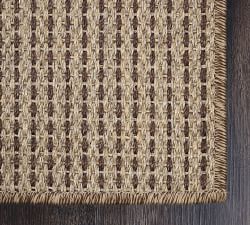Custom Petite Striped Sisal Rug