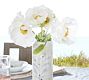Faux White Poppy Flower Bundle