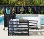 Malibu Metal Outdoor Pool Float Storage