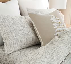 Velvet Sherpa Tree Applique Pillow Cover