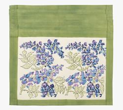 Wisteria Blockprint Cotton Placemats - Set of 6
