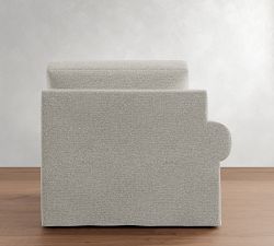 Build Your Own Big Sur Roll Arm Slipcovered Sectional