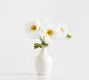Faux White Poppy Flower Bundle