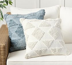 Mauri Textured Outdoor Pillow