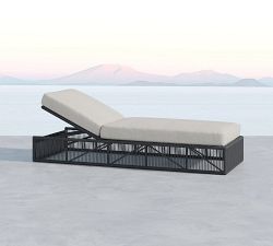 Milo Rope Outdoor Single Chaise Lounge