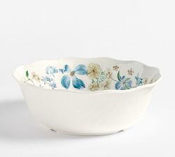 Monique Lhuillier Summer Blossom Outdoor Melamine Serving Bowl