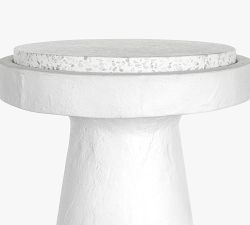 Willow Round Terrazzo Accent Table (16")