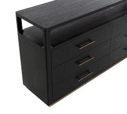 Woodbury 6-Drawer Dresser (74")