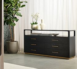 Woodbury 6-Drawer Dresser (74")