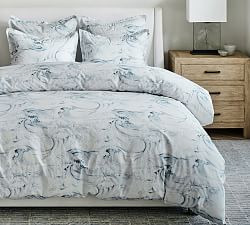 Stinson Wave Organic Cotton Duvet Cover