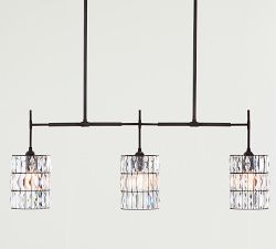 Adeline Crystal Linear Chandelier (50")