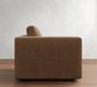 Build Your Own Carmel Wide Arm Leather Sectional