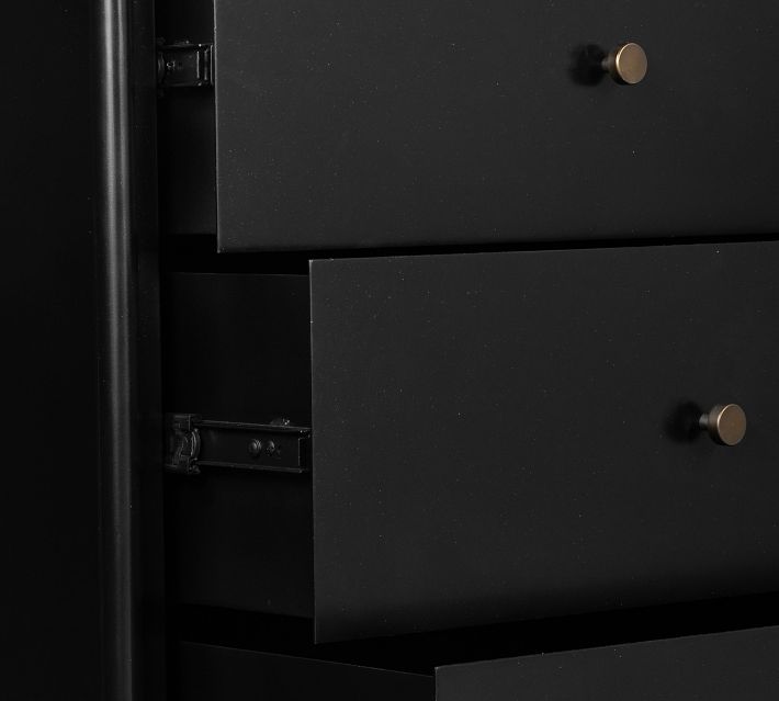 Harmon 8-Drawer Dresser, Black | Pottery Barn Harmon 8-Drawer Dresser, Black | Pottery Barn