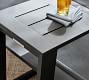 Malibu Metal Rectangular Outdoor C-Table (17")