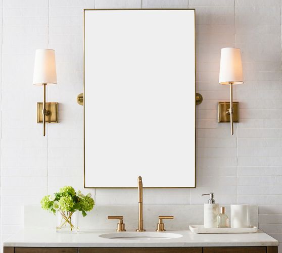 Linden Rectangular Pivot Mirror