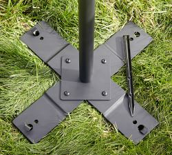 Outdoor Standing String Light Posts - Set of 2