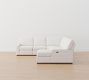 Turner Square Arm Power Reclining L-Shaped Chaise Sectional (146"&ndash;158")