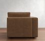 Build Your Own Carmel Wide Arm Leather Sectional