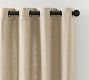 Emery Linen Grommet Light Filtering Curtain